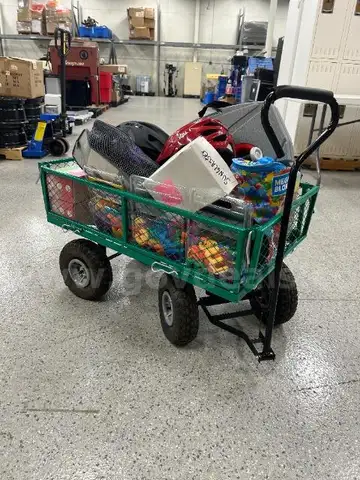Wagon with Kids Activities Lot
