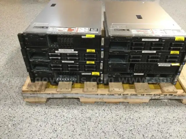Lot of 8 Various Dell PowerEdge Servers - No Hard Drives
