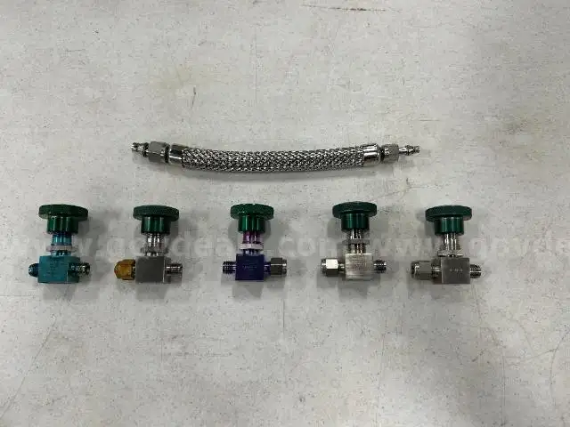 Lot of 5 Swagelok Bellows Sealed Valves