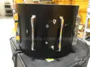 Lot of 4 Yamaha Field-Corps Marching Bass Drums of Different Sizes