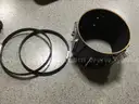 Lot of 4 Yamaha Field-Corps Marching Bass Drums of Different Sizes