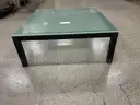 Frosted Glass Top Coffee Table