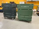2 Poly-Trux Laundry Carts