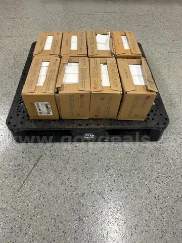 8 Boxes Daltile White Ceramic Wall Tile