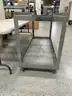 Long Rolling Metal Cart