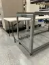 Long Rolling Metal Cart