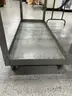 Long Rolling Metal Cart
