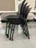 4 Herman Miller Caper Stackable Chairs