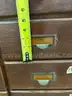 Old 30 Drawer Oak Specimen Cabinet