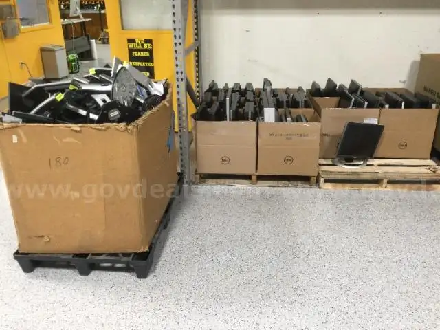 Lot of 73 Various Brands, Sizes of Monitors - Untested