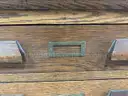 Old Oak 12 Drawer Specimen Cabinet