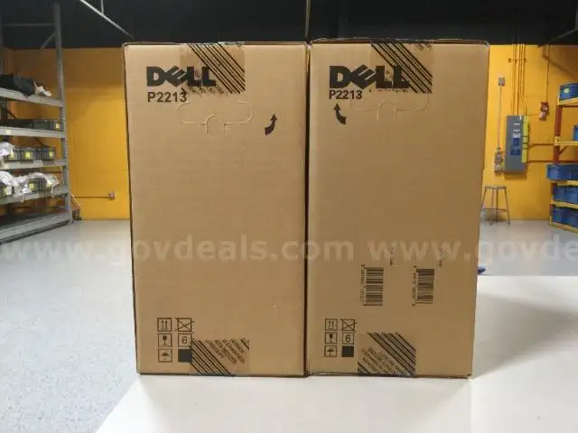 Lot of 2 Dell P2213 22&#x22; Dell Monitors