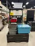 Lot of Various Containers &#x26; Shelving Unit