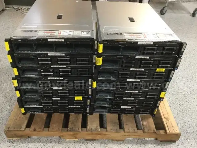 14 Dell PowerEdge R730 Servers - No Hard Drives
