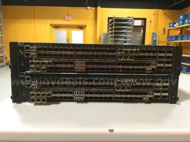 Lot of 2 Dell EMC PowerSwitch S5296F-ON Ethernet Switch