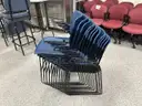 Lot of 13 Stackable Chairs