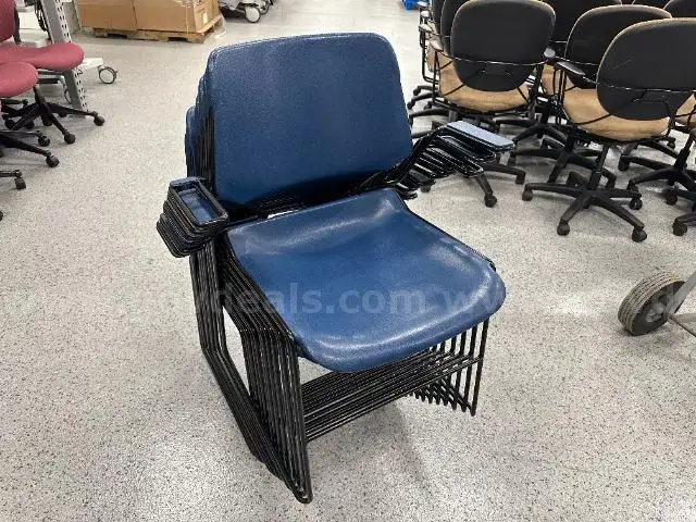 Lot of 13 Stackable Chairs