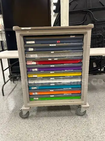 Herman Miller Medical Cart