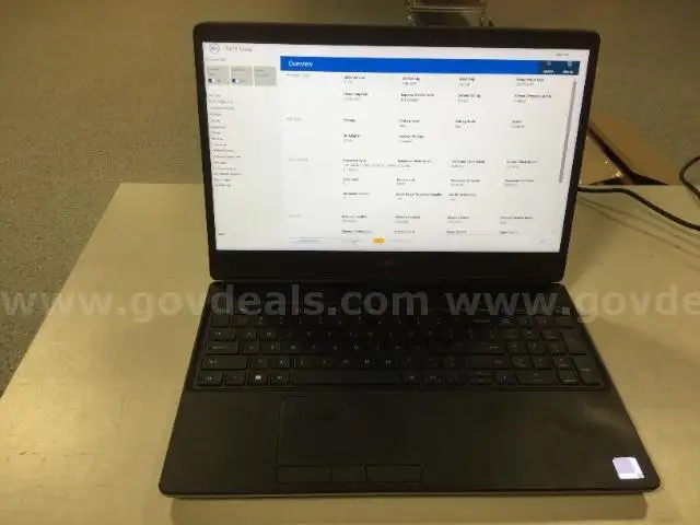 Dell Precision 7560 i9-11950H @ 2.60 GHz 8-Core Laptop