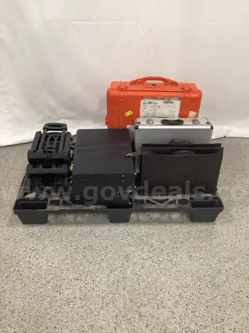 Lot of cases and luggage dollies