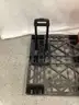 Lot of cases and luggage dollies