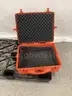 Lot of cases and luggage dollies