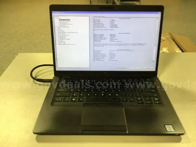 Dell Latitude 5400 i7-8665U @ 1.90 GHz Laptop