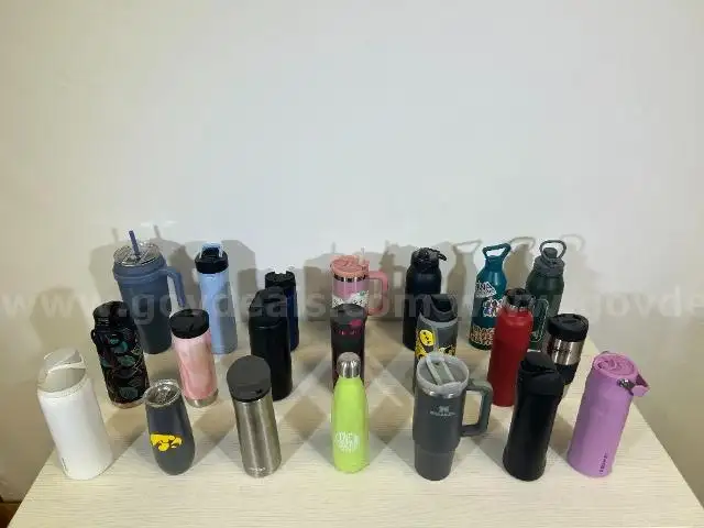 Lot of Beverage Containers