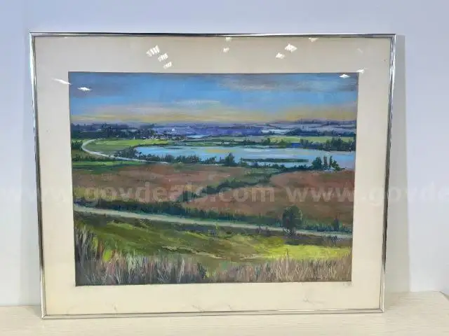 &#x22;Overlooking Amana Pond&#x22;  Madeline Roemig