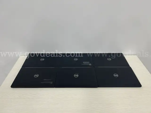 Lot of 6 Dell Latitude 7480 Laptops with Various Processors