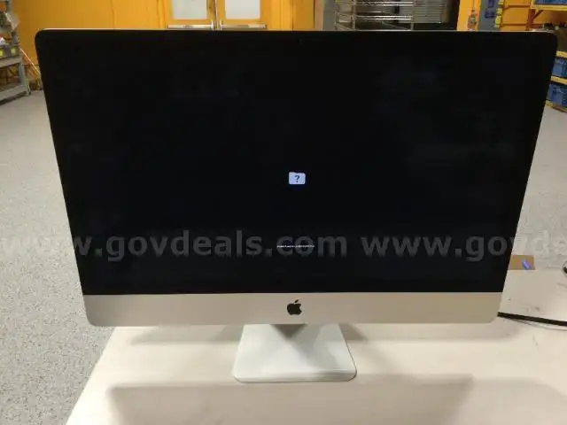 Apple IMac 27&#x22; A1419 18,3 I7-7700K @ 4.20 GHz - For Parts/Repair