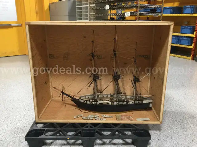 "Sloop of War" Model by Dr. James Grant Gilchrist