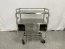 A.S. Aloe Vintage Rolling Metal Cart