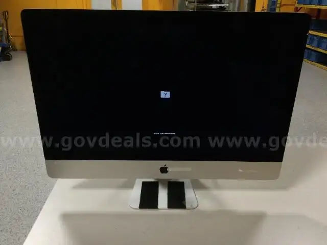 Apple IMac 27&#x22; A1419 18,3 I7-7700K @ 4.20 GHz - For Parts/Repair