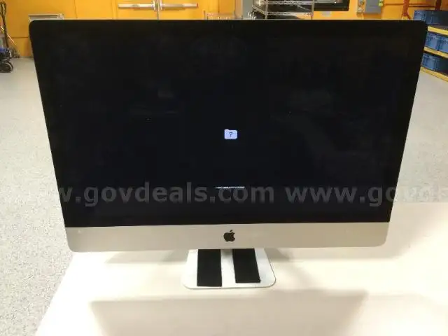 Apple IMac 27" A1419 18,3 I7-7700K @ 4.20 GHz - For Parts/Repair