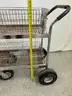 Metal Wire Basket Cart