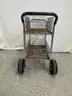 Metal Wire Basket Cart