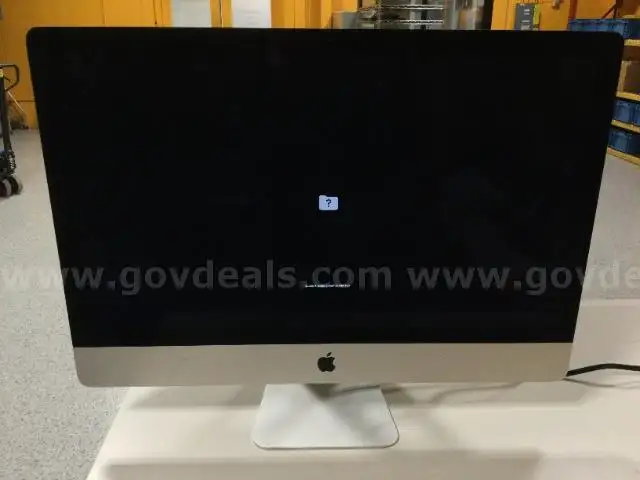 Apple IMac 27" A1419 18,3 I7-7700K @ 4.20 GHz - For Parts/Repair