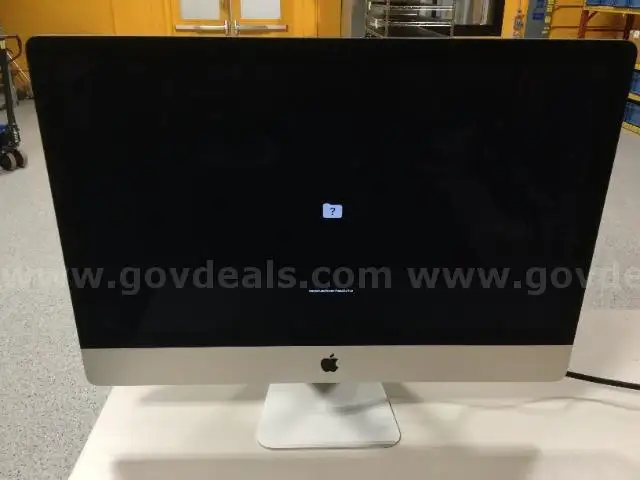 Apple IMac 27" A1419 18,3 I7-7700K @ 4.20 GHz - For Parts/Repair