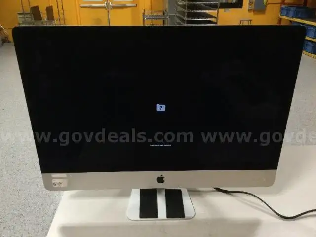 Apple IMac 27" A1419 18,3 I7-7700K @ 4.20 GHz - For Parts/Repair