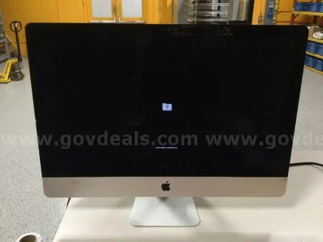 Apple IMac 27" A1419 18,3 I7-7700K @ 4.20 GHz - For Parts/Repair