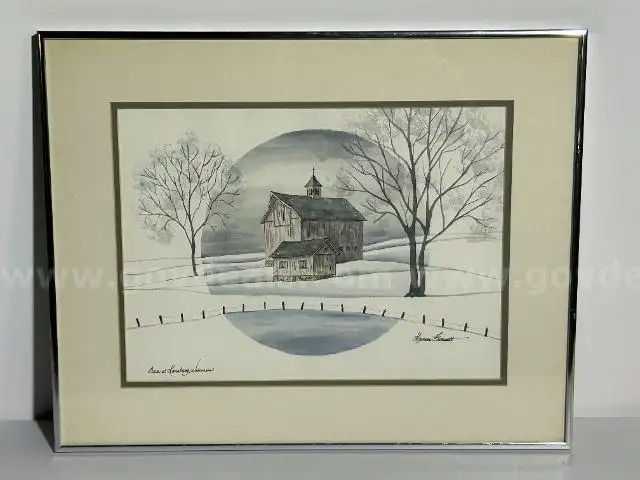 "Barn At Louisburg Wisconsin"   Maureen Frommelt