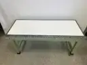 Stone Top Metal Table
