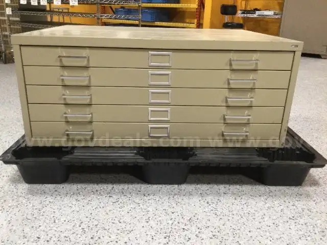 Safco 5-Drawer Flat File