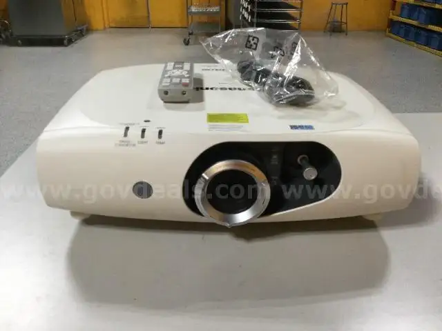 Panasonic PT-RZ370U DLP Laser Projector - 4,741 Hours