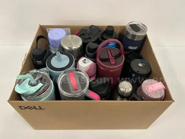 Lot of Beverage Containers