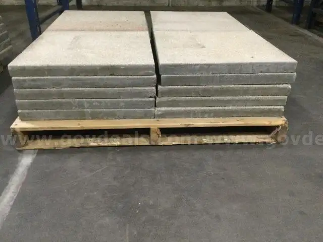 Lot of 20 Cement Pavers 23.75" x 23.75" x 2"
