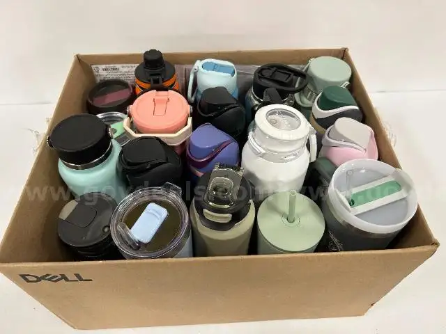 Lot of Beverage Containers