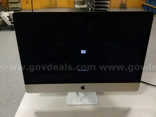 Apple IMac 27" A1419 18,3 I5-7600K @ 3.80 GHz -Parts/Repair