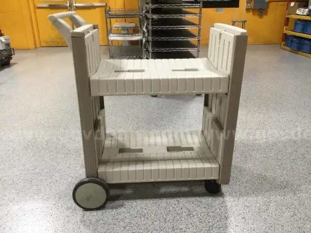 4-Wheel Plastic Cart